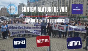 Read more about the article Uniți ne apărăm drepturile, demnitatea și viitorul!